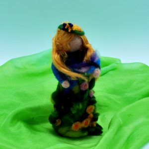 Pacchetto di lana cardata - 15 colori arcobaleno - Rudolfsteiner