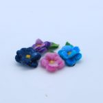 Mollettina per capelli con fiori